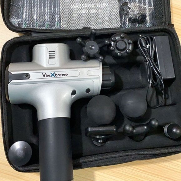 Massage Gun Deep Tissue Handheld Muscle Massager Wired - Picture 4 of 9